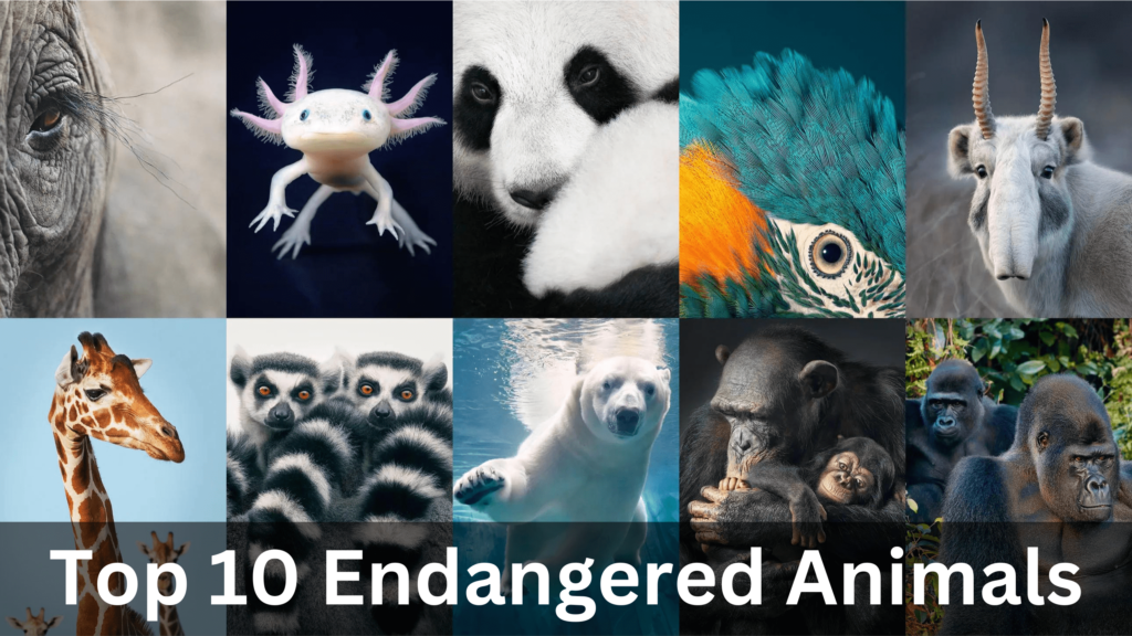 Top 10 Endangered Animals Most Rarest Species in the World