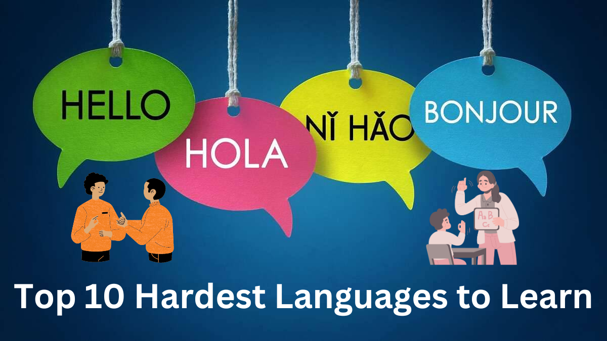 Top 10 Hardest Languages to Learn || Most Difficult Languages