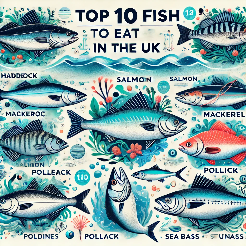 Top 10 Fish to Eat in UK